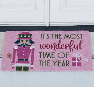 Most wonderful time of the year doormat