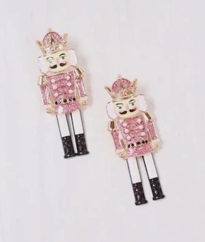 Nutcracker Waltz metal earrings