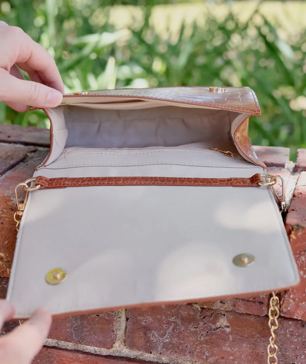 Saddle Fiona crossbody