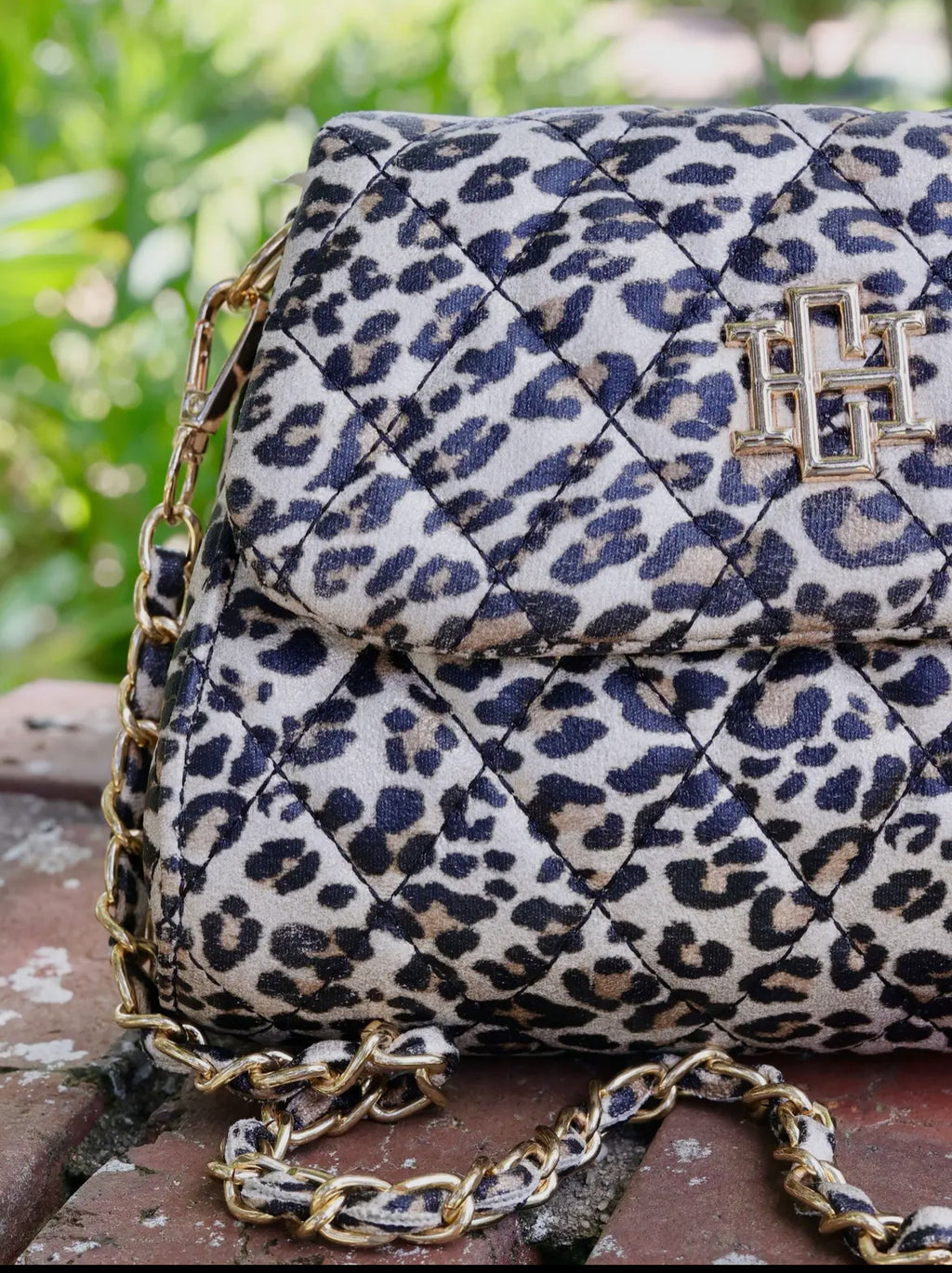 Kylie leopard print crossbody