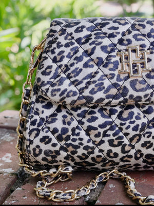 Kylie leopard print crossbody