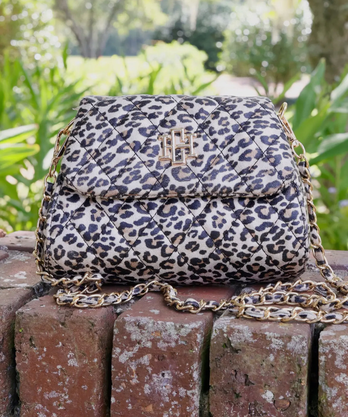 Kylie leopard print crossbody