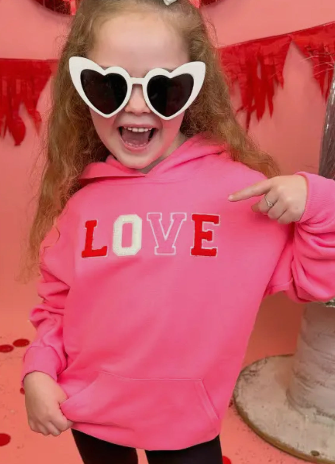 Safety pink sale sweatshirt