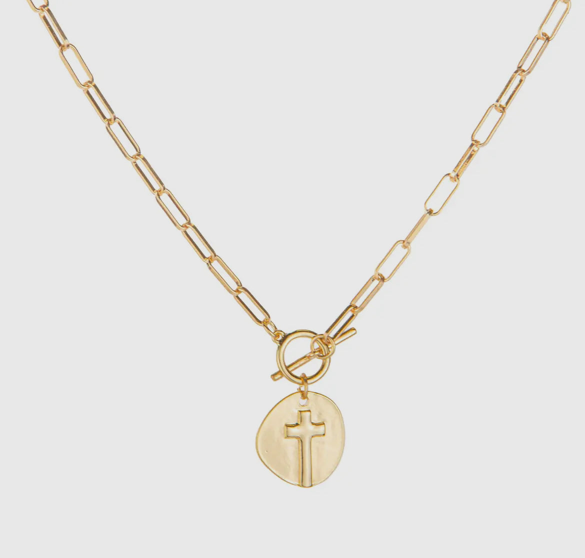 Ascension cross necklace