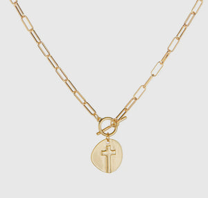 Ascension cross necklace
