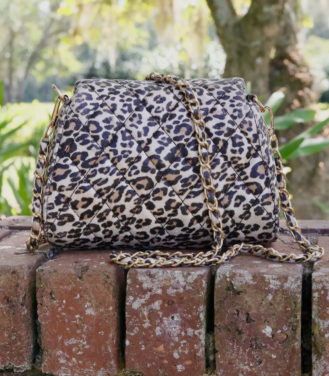 Kylie leopard print crossbody