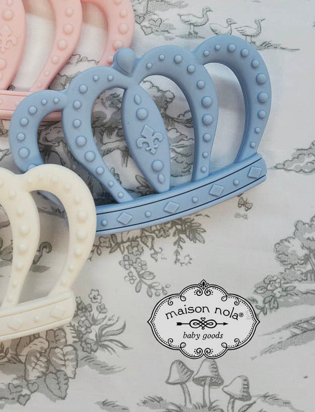 Crown Silicone teether