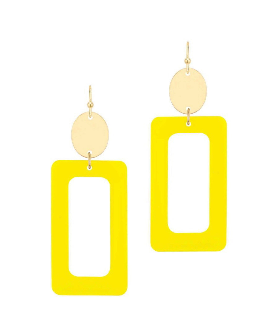 Rectangle Acrylic earrings